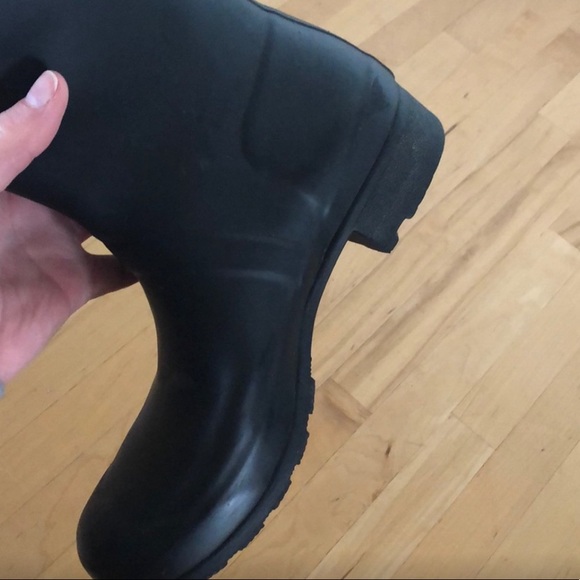 Black Hunter Boots w/ Fleece Socks - Picture 11 of 11